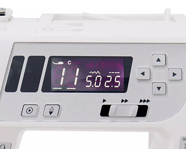 Šijací stroj Janome 603 DXLdisplej