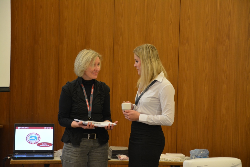 Zástupce společnosti Husqvarna