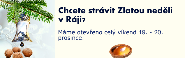 Zlatá neděle v Ráj šití