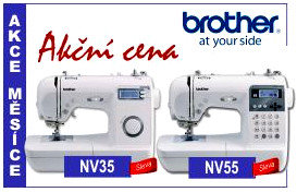 Šicí stroj Brother NV 35 a NV 55