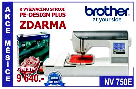 Vyšívací stroj Brother NV 750