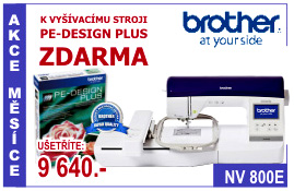 Vyšívací stroj Brother NV 800