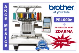 Vyšívací stroj Brother PR-1000e + DÁREK ZDARMA