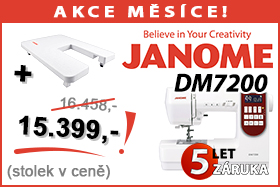 Šicí stroj Janome DM7200