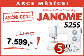 Šicí stroj Janome 525S