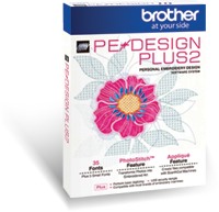 Software na tvorbu výšivek Brother PE - Design PLUS 2