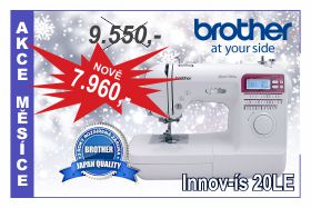 Šicí stroj NV 20 LE za akční cenu Šicí stroj NV 20 LE za akční cenu