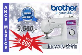 Šicí stroj Brother NV 27 SE za akční cenu Šicí stroj Brother NV 27 SE za akční cenu