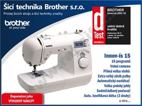 Brother NV 15 dTest Brother NV 15 dTest