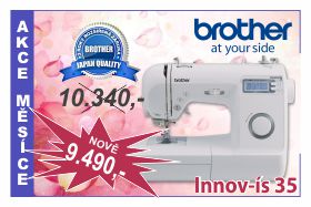 Šicí stroj Brother NV 35 za výhodnou akční cenu