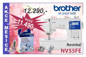 Šicí stroj Brother NV 55 Fashion Edition za výhodnou cenu