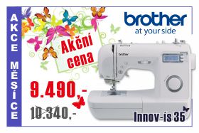 Šicí stroj Brother NV 35 za akční cenu