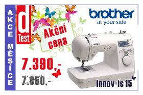 Šicí stroj Brother NV 15 za výhodnou akční cenu