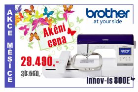 Vyšívací stroj Brother NV 800 E