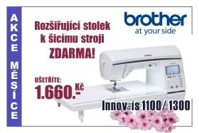 Šicí stroj Brother NV 1100 a NV 1300