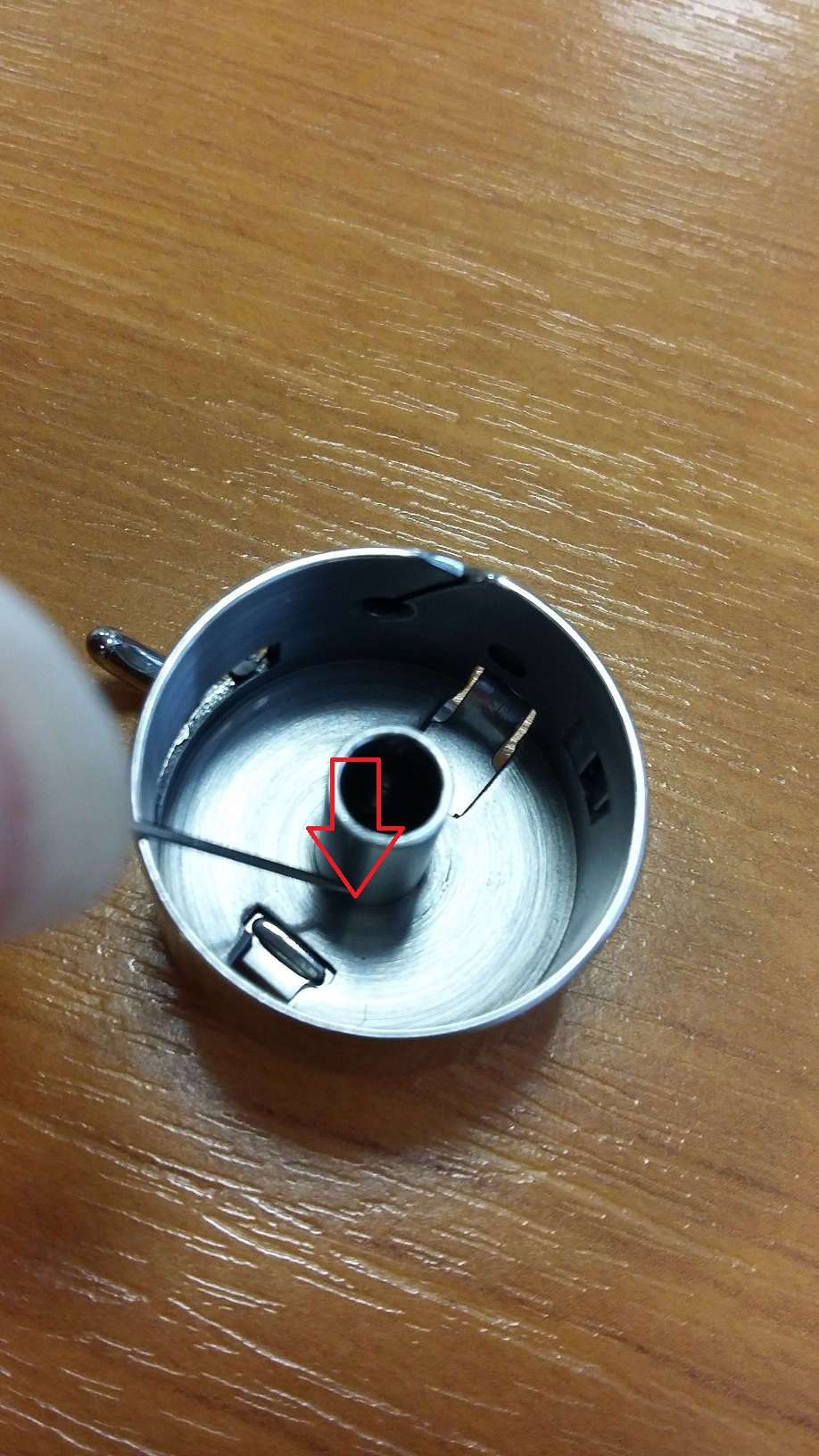 Čištění cívkového pouzdra