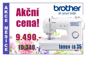 Šicí stroj Brother NV 35 za akční cenu