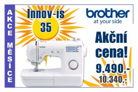 Šicí stroj Brother NV 35 za akční cenu