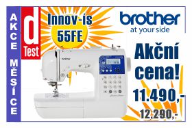 Šicí stroj Brother NV 55 FE za akční cenu