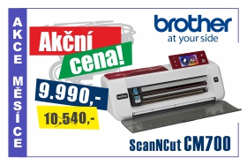 Řezací plotr Brother CM 700 za akční cenu se 2 noži zdarma