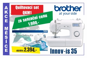 Šicí stroj Brother NV 35 se speciální nabídkou