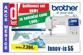 Šicí stroj Brother NV 55 FE se senzační nabídkou
