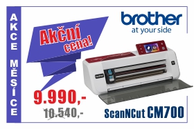 Řezací plotr Brother CM 700 za akční cenu 