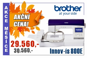 Vyšívací stroj Brother NV 800 E Vyšívací stroj Brother NV 800 E za výhodnou akční cenu
