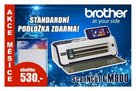 Řezací plotr Brother CM 900 se standardní podložkou zdarma