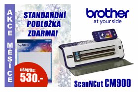 Řezací plotr Brother CM 900 se standardní podložkou zdarma