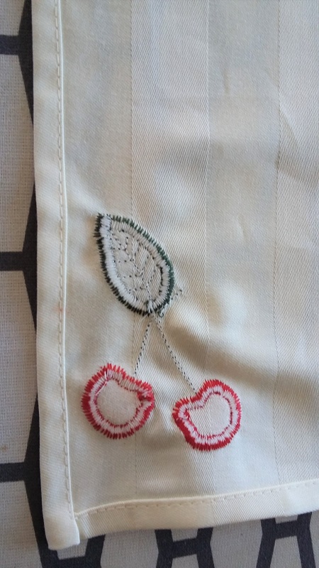 Rub přišité aplikace