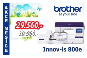 Vyšívací stroj Brother NV 800 E za zvýhodněnou akční cenu