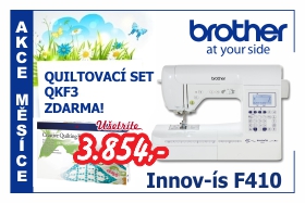 Šicí stroj Brother F 410 za zvýhodněnou akční cenu Šicí stroj Brother F 410 za zvýhodněnou akční cenu