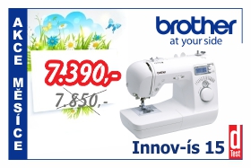Šicí stroj Brother NV 15 s přídavným stolkem ZDARMA Šicí stroj Brother NV 15 s přídavným stolkem ZDARMA