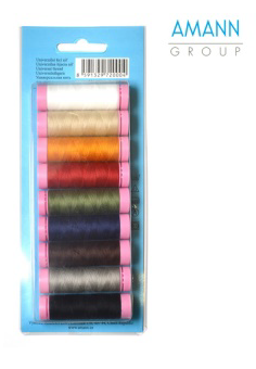 Sada 9ks nití AMANN