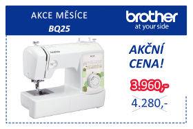 Šicí stroj Brother BQ 25 za akční cenu