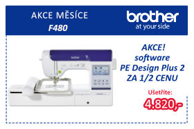 Šicí a vyšívací stroj Brother Innov-IS F480