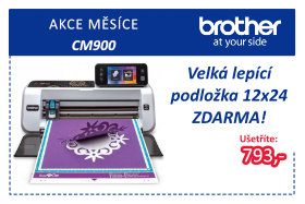 Řezací plotr Brother ScanNCut CM900 s podložkou 12x24" zdarma