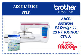 Vyšívací stroj Brother Innov V3 Limited Edition se softwarem za zvýhodněnou cenu