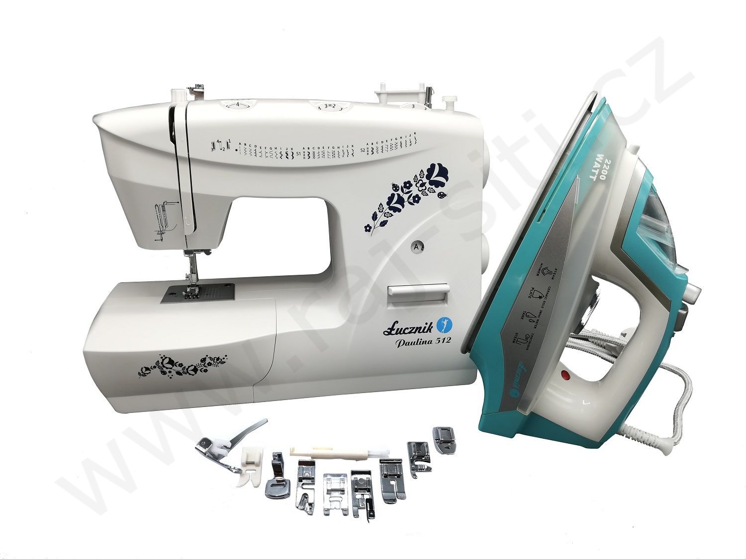 Šicí stroj Lucznik 512 Paulina vč. 3 dárků zdarma