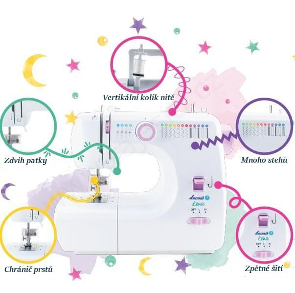 Šicí stroj Lucznik Lena
