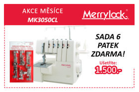 Overlock - coverlock Merrylock MK 3050 CL