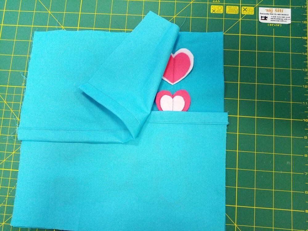 Valentýnský polštářek