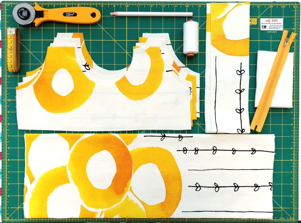 Návod na ušití nákupní tašky