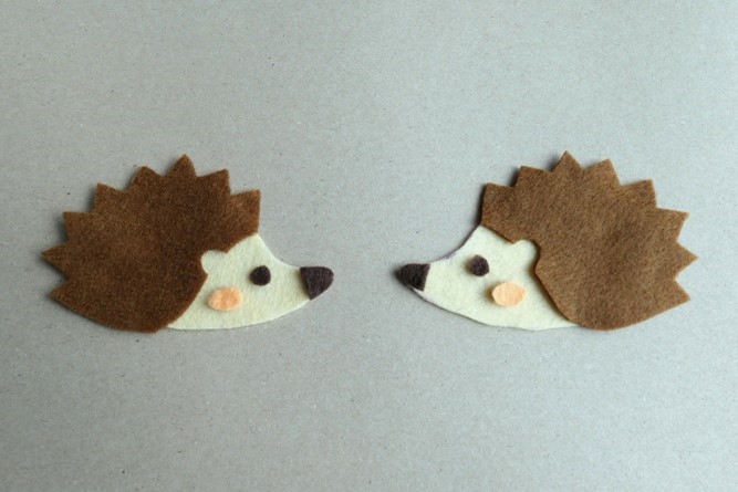 Podzimní dekorace z plsti