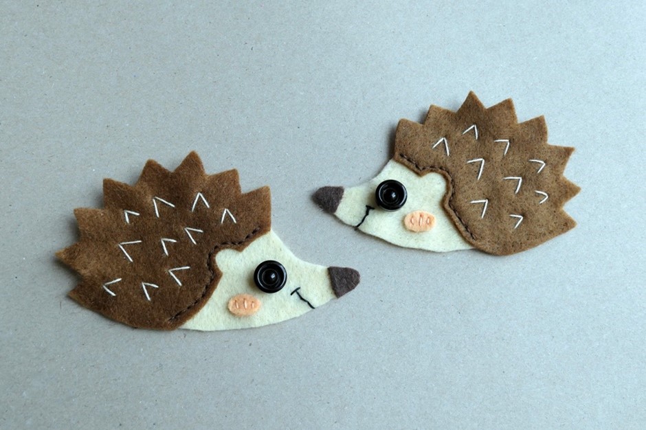 Podzimní dekorace z plsti