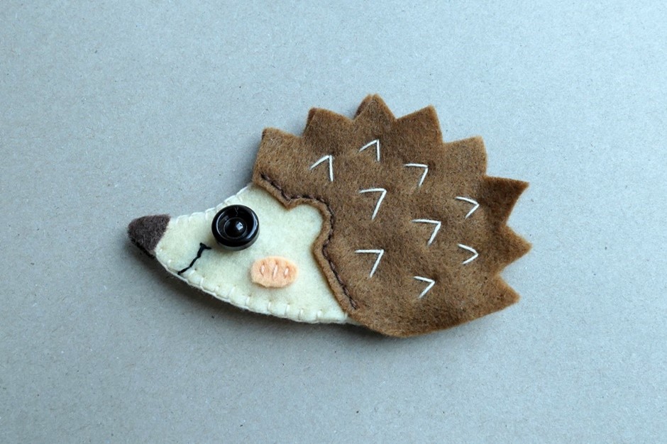 Podzimní dekorace z plsti