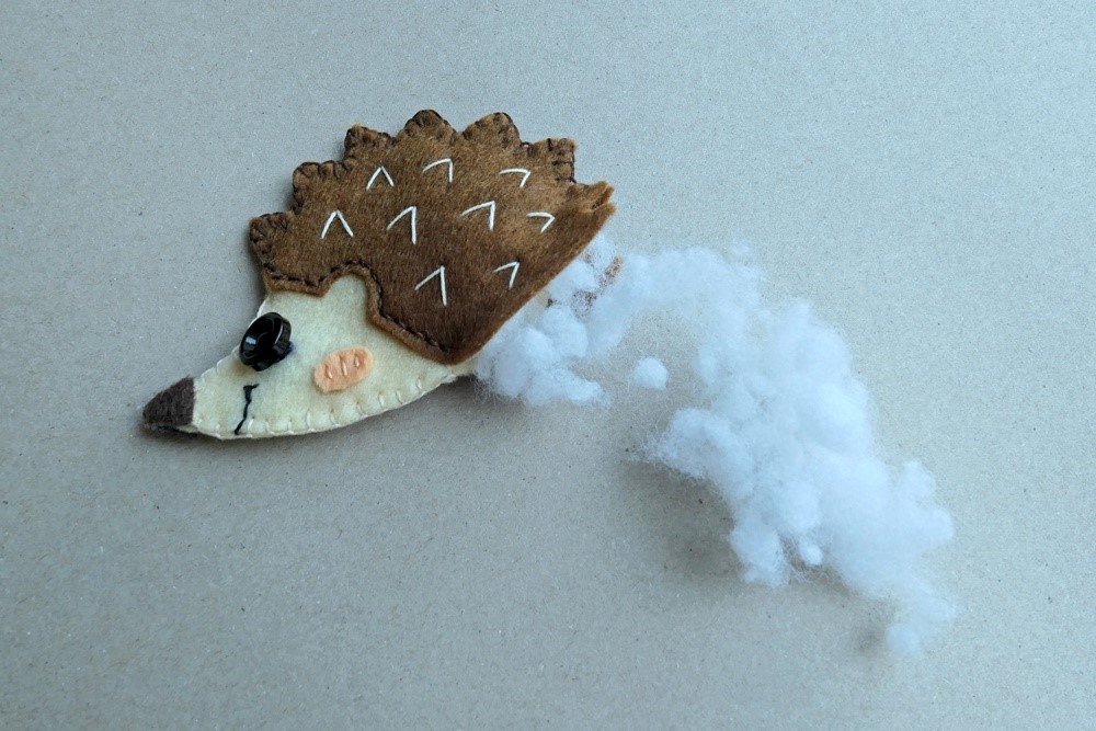 Podzimní dekorace z plsti