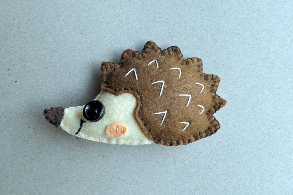 Podzimní dekorace z plsti