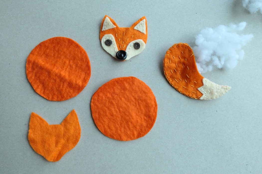 Podzimní dekorace z plsti